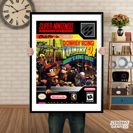 Cuadro SNES Donkey Kong Country II