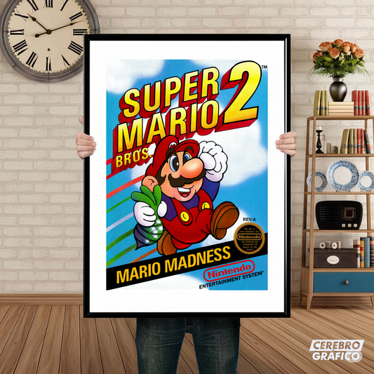 Cuadro Nintendo Super Mario 2
