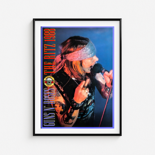 Cuadro Guns N Roses 1988 The Ritz