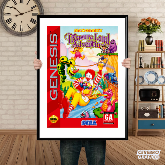 Cuadro SEGA McDonalds Treasure Land Adventures