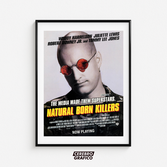 Cuadro Película Asesinos por Naturaleza - Natural Born Killers