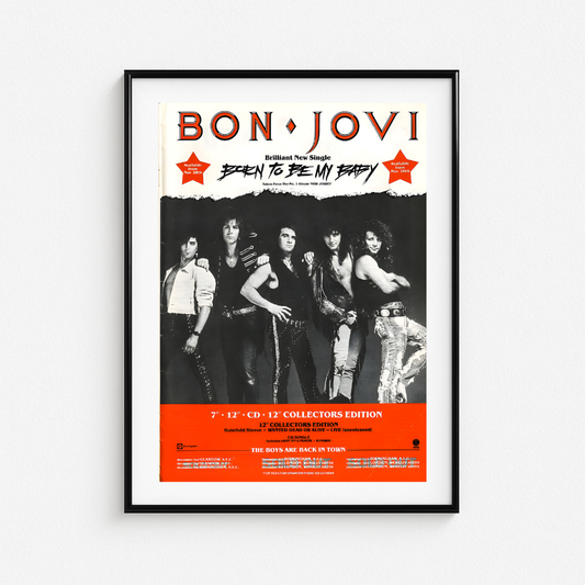 Cuadro Bon Jovi Born To Be My Baby
