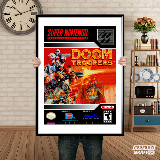Cuadro SNES Doom Troopers