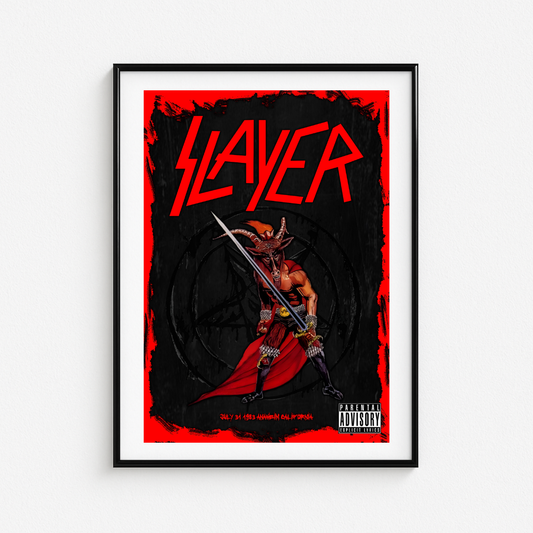 Cuadro Slayer Live California 1983