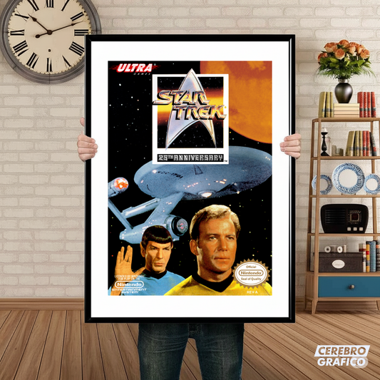 Cuadro Nintendo Star trek