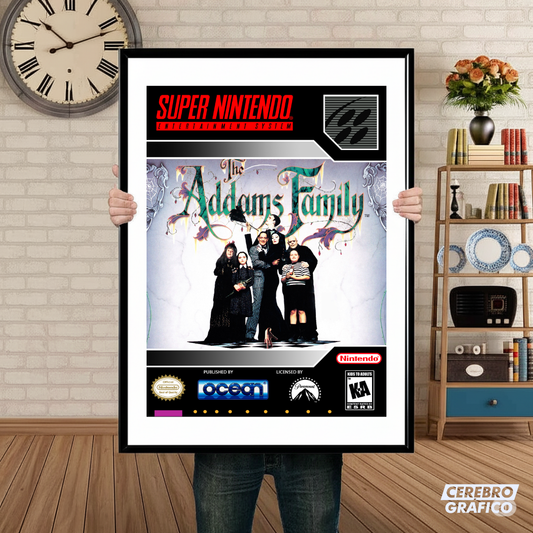 Cuadro SNES The Addams Family