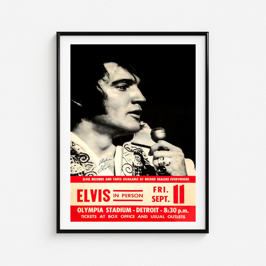 Cuadro Elvis in Person Olympia Stadium Detroit