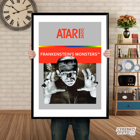 Cuadro ATARI Frankestein's Monters