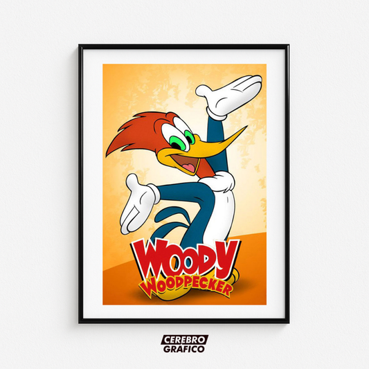 Cuadro Woody Woodpecker - El Pájaro Loco