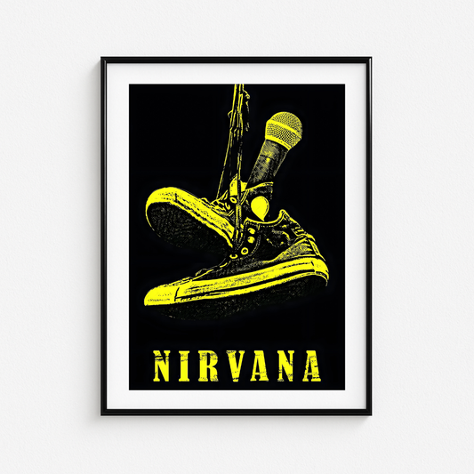 Cuadro Nirvana Zapatillas