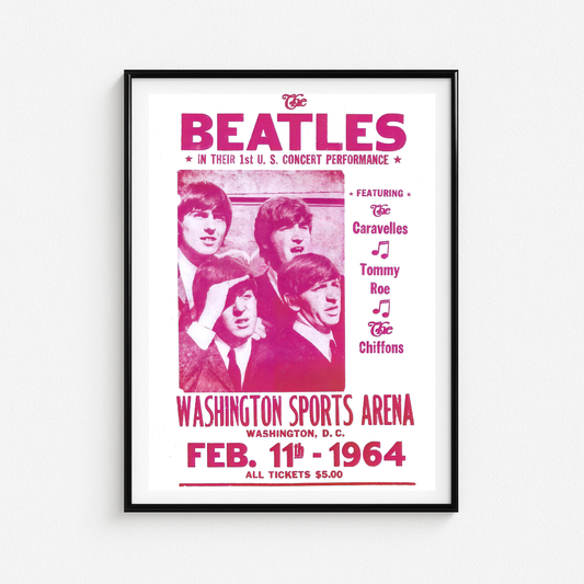 Cuadro The Beatles Washington Sports Arena
