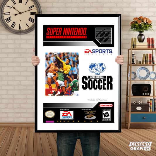 Cuadro SNES FIFA International Soccer