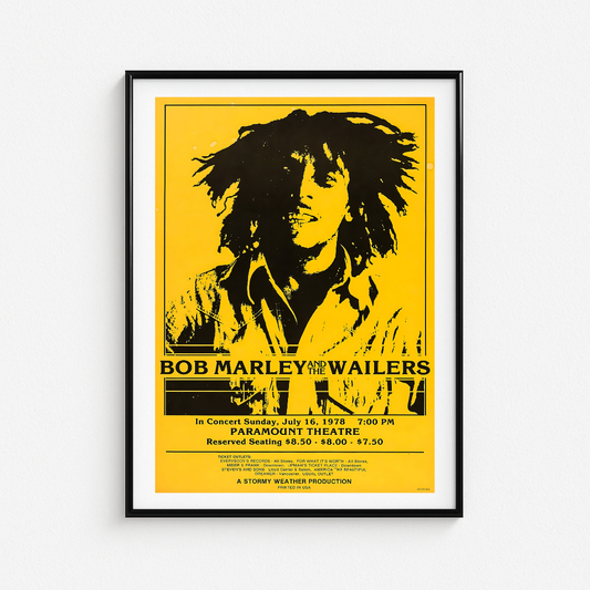 Cuadro Bob Marley and The Wailers Paramount Theatre