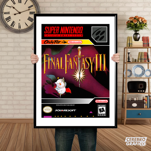 Cuadro SNES Final Fantasy III