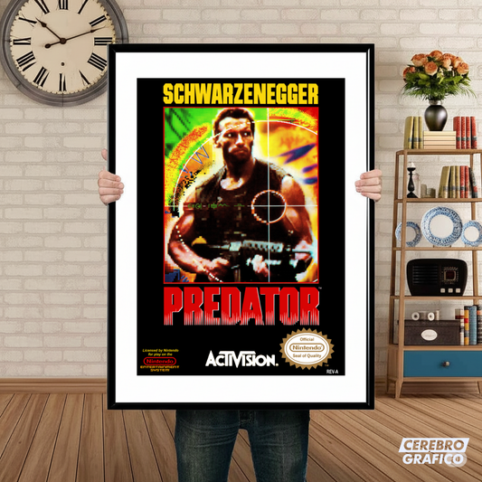 Cuadro Nintendo Predator