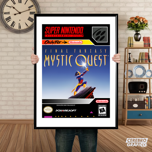 Cuadro SNES Final Fantasy Mystic Quest
