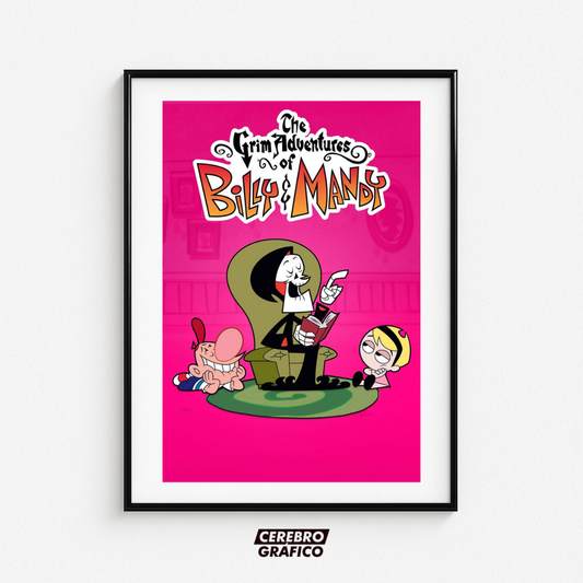 Cuadro Billy & Mandy