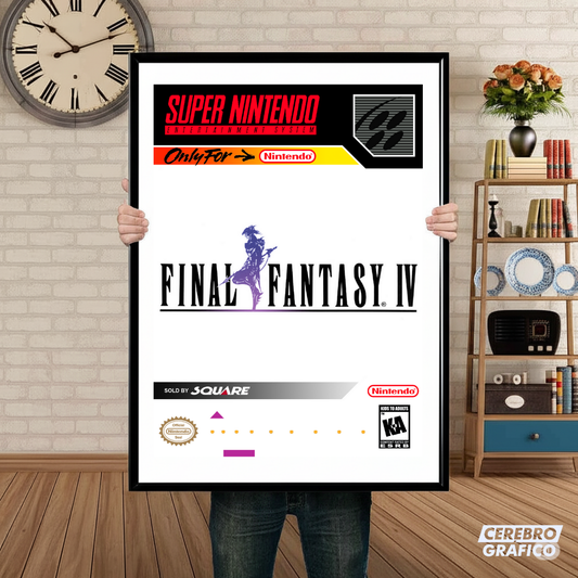 Cuadro SNES Final Fantasy IV