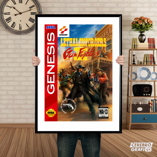 Cuadro SEGA Lethal Enforces Gun Fighters