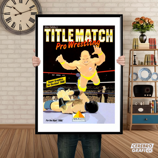 Cuadro ATARI TitleMatch Pro Wrestling