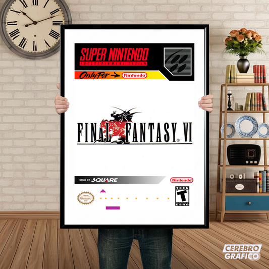 Cuadro SNES Final Fantasy VI