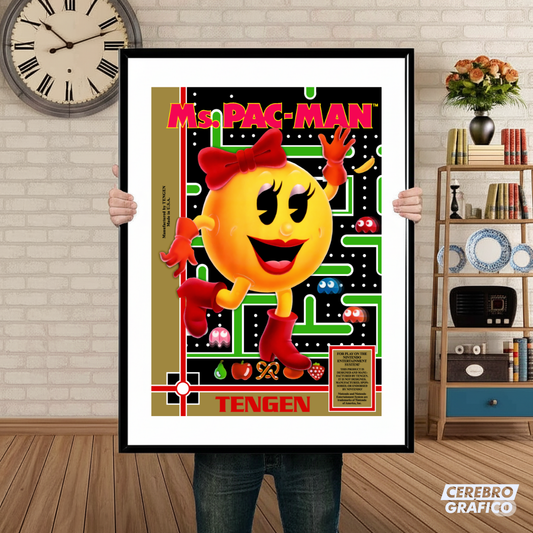 Cuadro Nintendo Ms. Pac Man