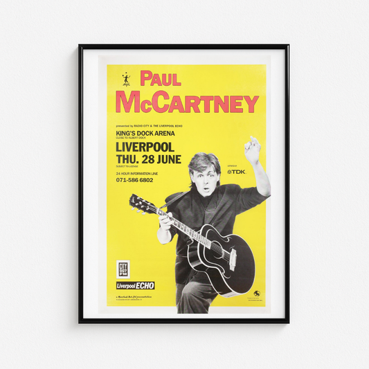 Cuadro Paul McCartney Liverpool