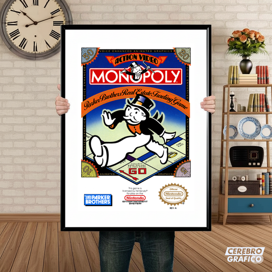 Cuadro Nintendo Monopoly