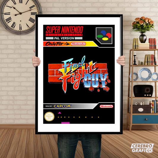 Cuadro SNES Final Fight Guy