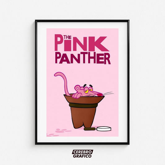 Cuadro Pink Panther - La Pantera Rosa
