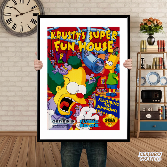 Cuadro SEGA Krustys Super FunHouse