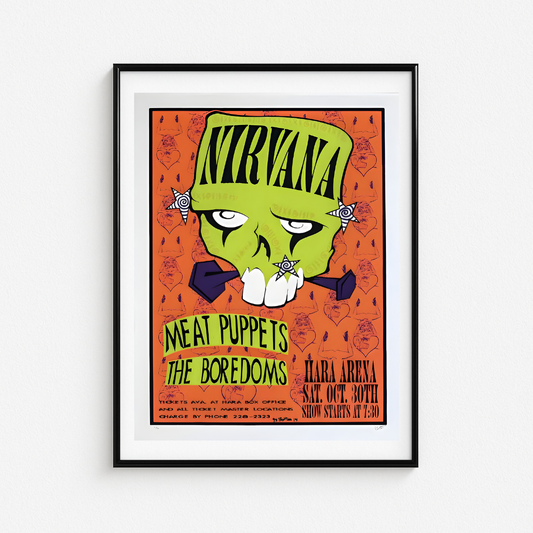 Cuadro Nirvana Meat Puppets Hara Arena