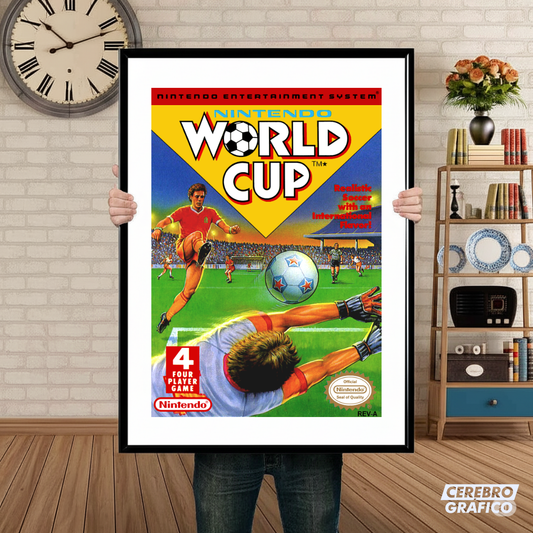 Cuadro Nintendo World Cup