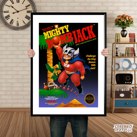 Cuadro Nintendo Mighty Bomb Jack