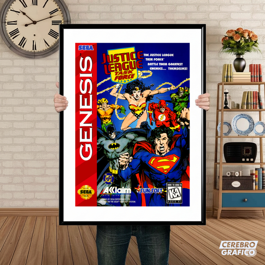Cuadro SEGA Justice League Task Force