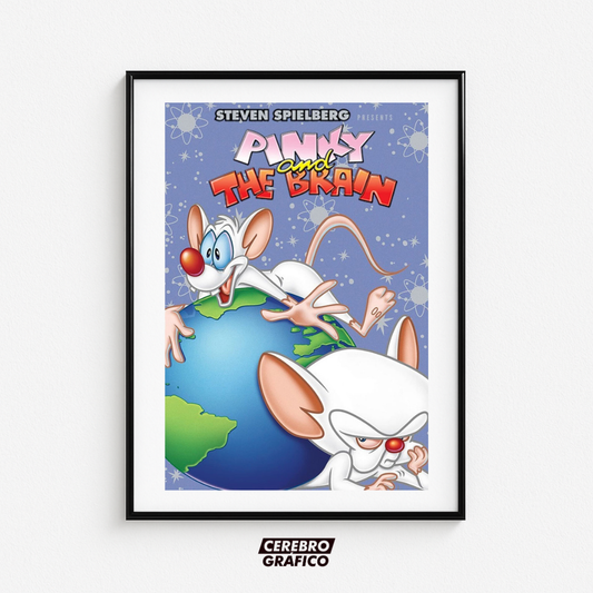 Cuadro Pinky and The Brain - Pinky & Cerebro