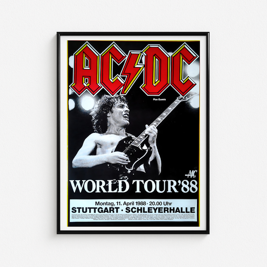 Cuadro ACDC World Tour 88