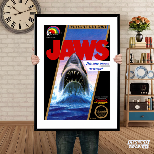 Cuadro Nintendo Jaws