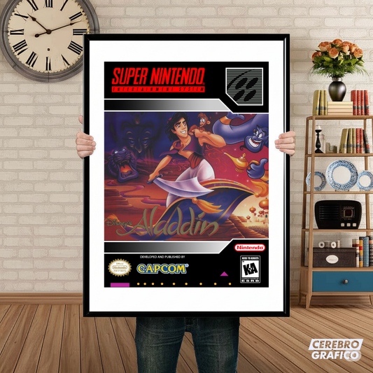 Cuadro SNES Aladdin