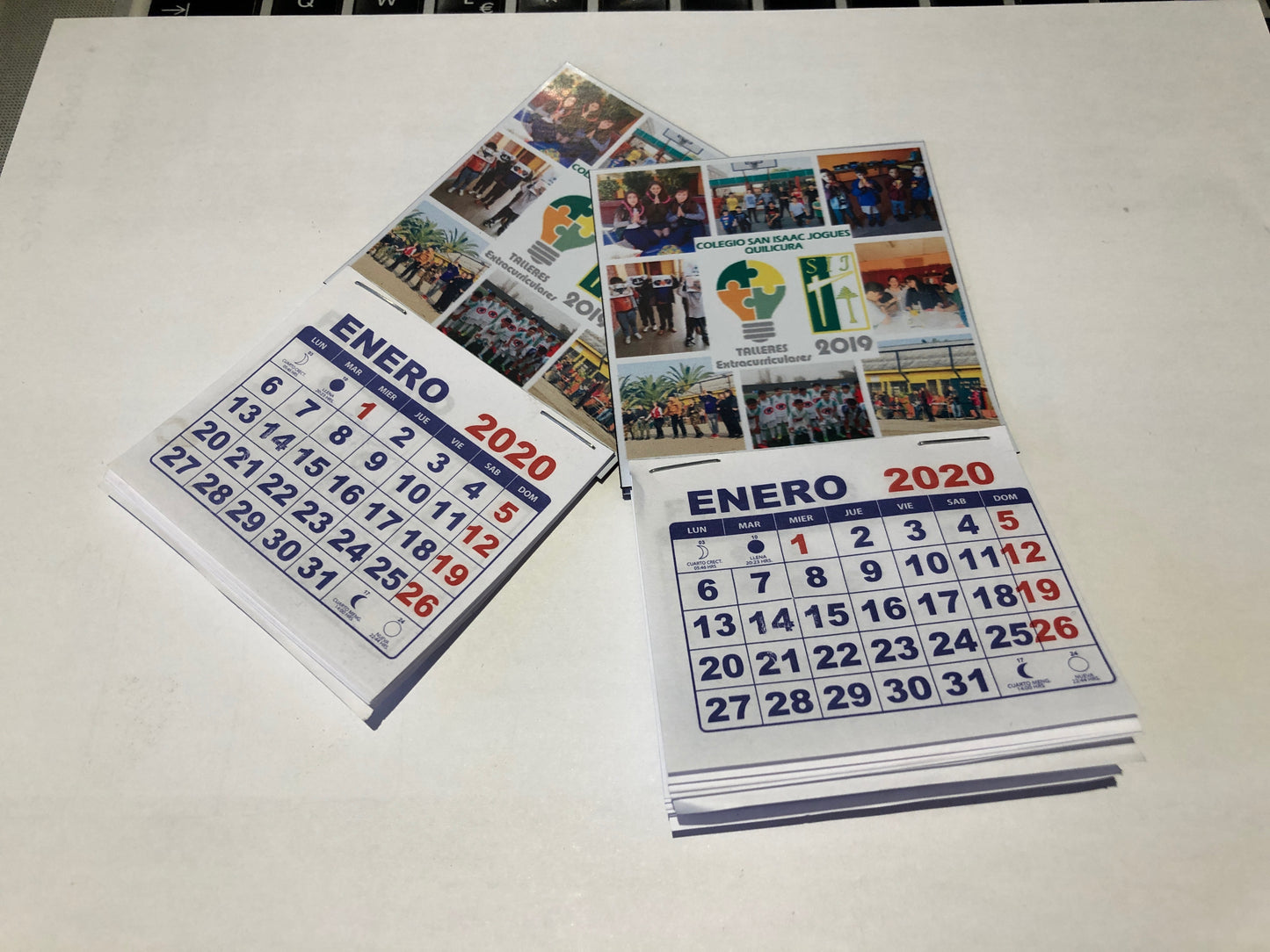 Imantado con calendario